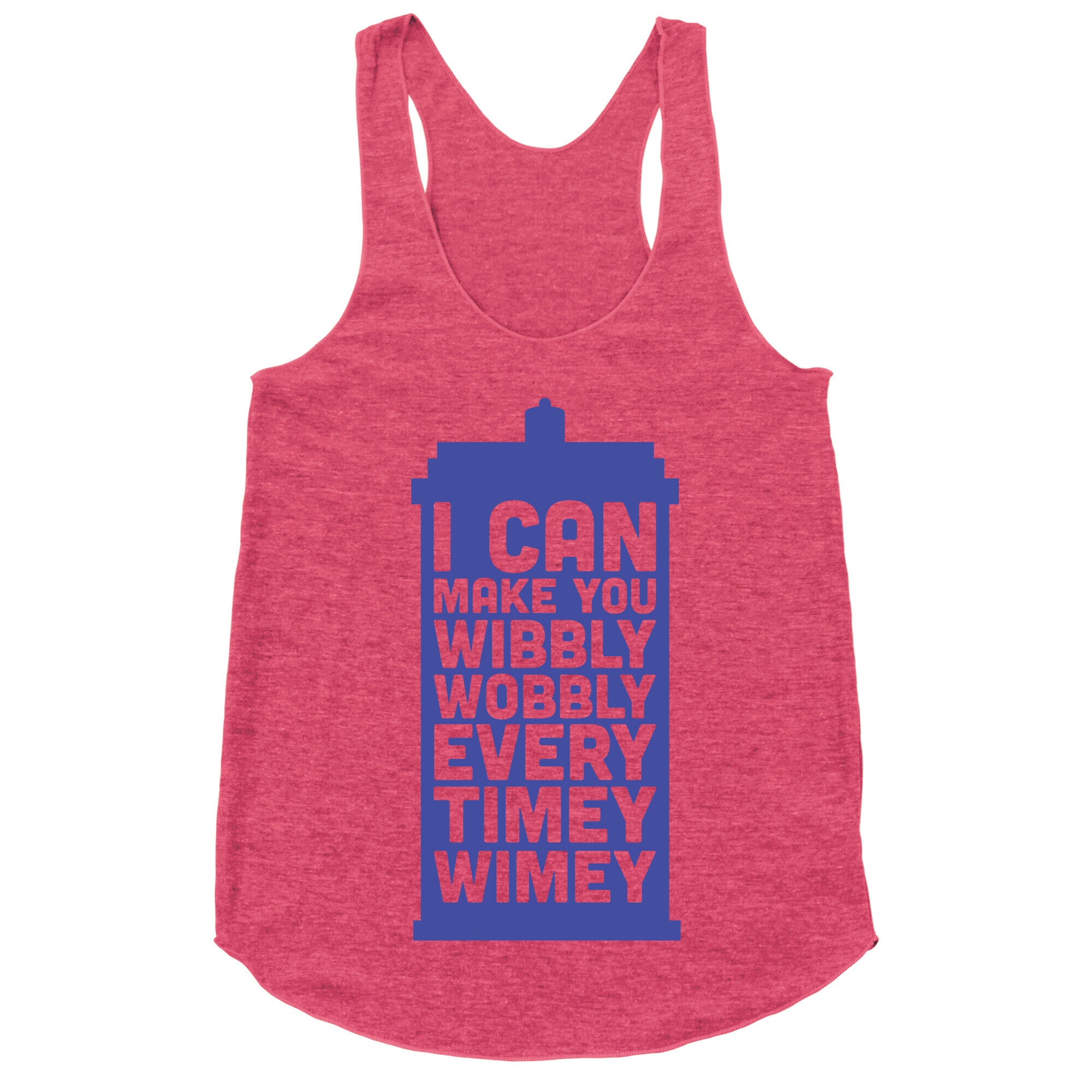 Every Timey Wimey Tank Racerback Tank